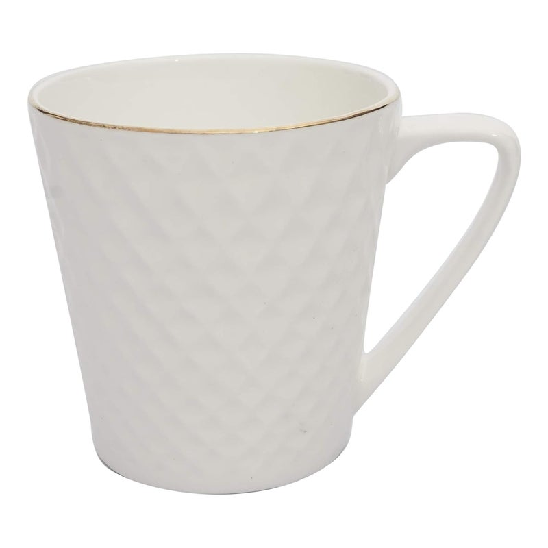 SkyKey Home Decor Tableware Gold Line TeaCoffee Cups and Mug Set of 6 Pieces - Image 4