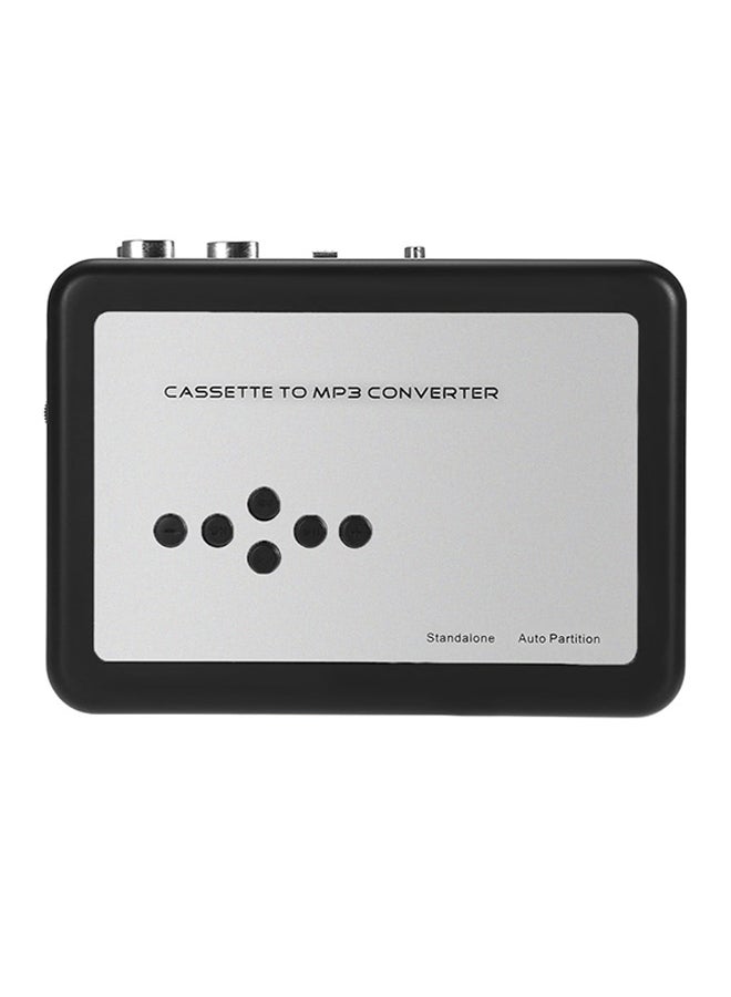 Cassette Tape-To-MP3 Converter V2419 Black/Grey - Image 1