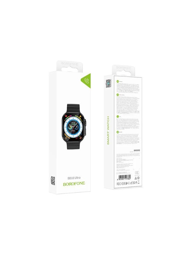 BOROFONE BOROFONE BD10 Ultra Smart Watch – Rugged Design, Multiple Sports Modes, Health Monitoring – 1 Year Warranty  - Image 1