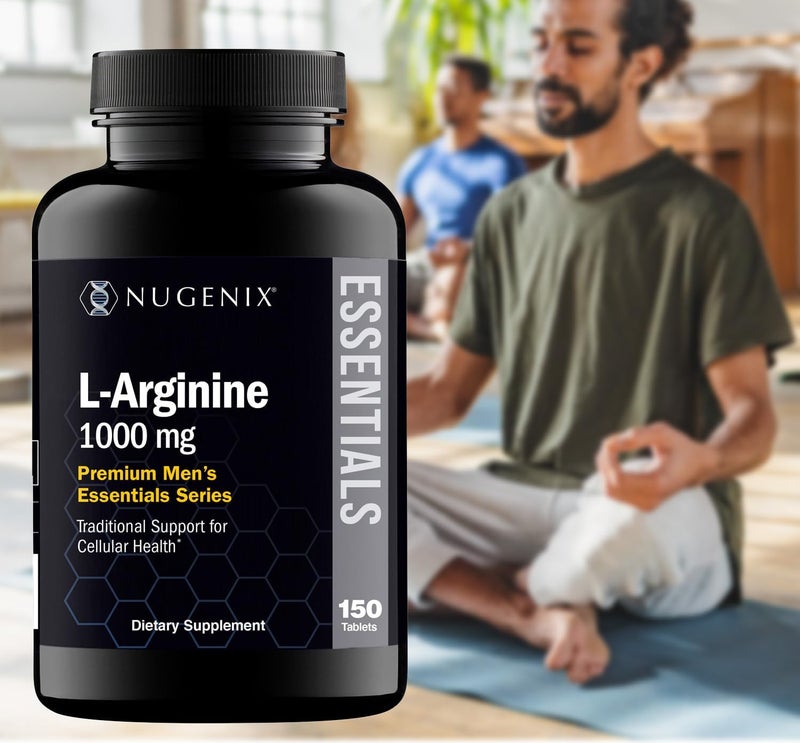 Nugenix Essentials LArginine Amino Acid Supplement 1000 mg 150 Tablets - Image 4