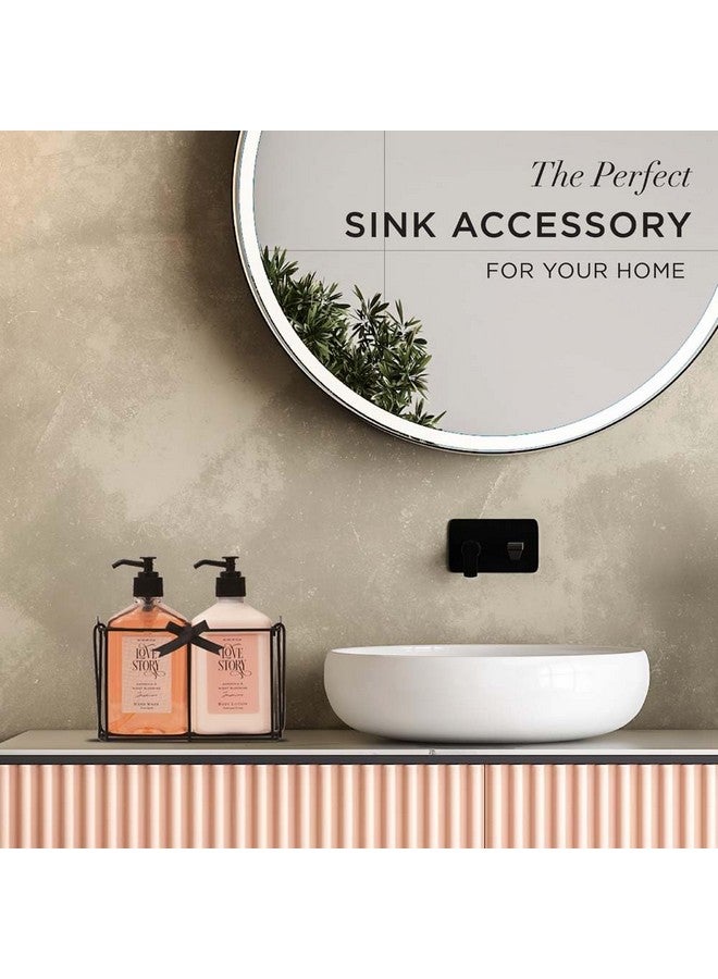 KIMIRICA Love Story Hand Wash Hand Lotion Duo Set With Metal Caddy| Goodness Of Aloe Vera, Ginkgo Biloba 100% Vegan & Paraben Free | Gifts For Women & Men | Luxury Gift Hamper (270Mlx2) - Image 2