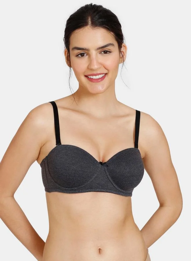 زيفامي صدريّة بالكونيت سادة مبطنة بمشبك إغلاق من زيفامي