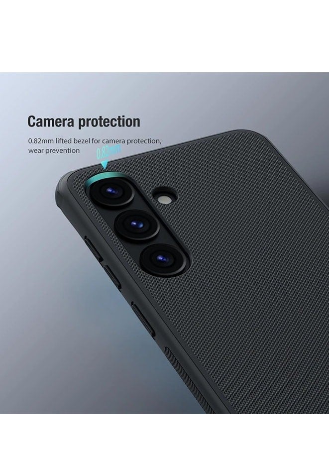 Muyixin Samsung Galaxy S24 Plus Case Frosted Shield PC Hard Back Phone Cover (Black) - Image 2