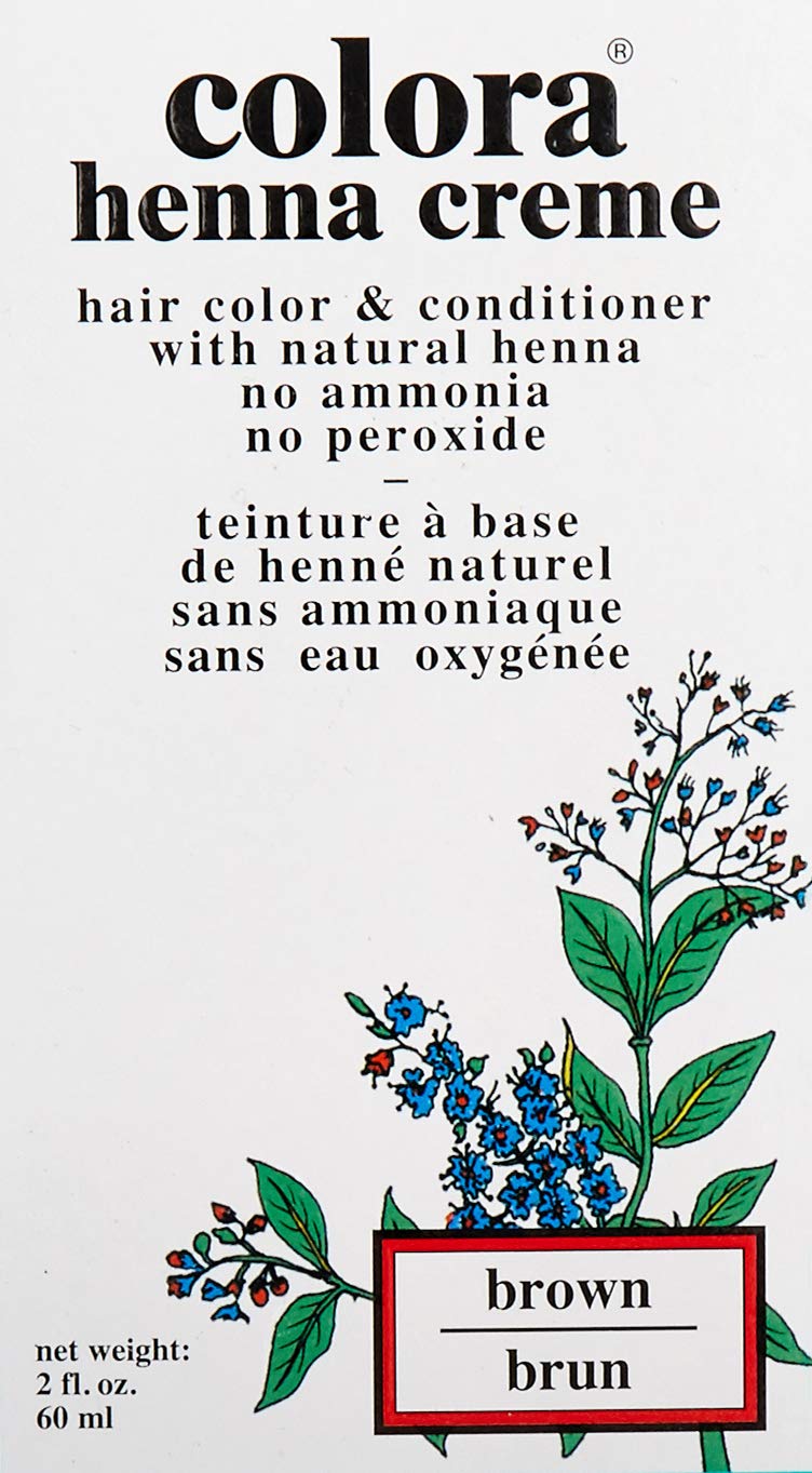 Colora Henna Creme Hair Color Brown 2oz 3 Pack