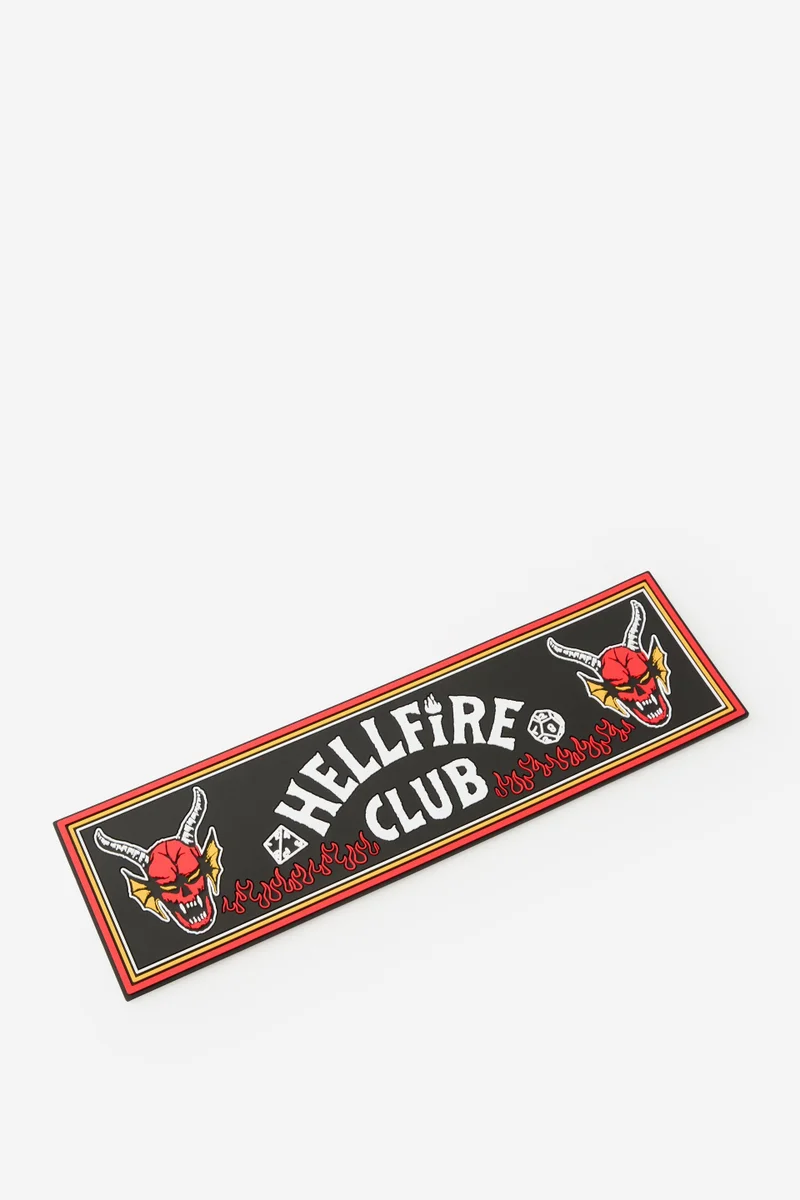Typo Bar Mat - Stranger Things
