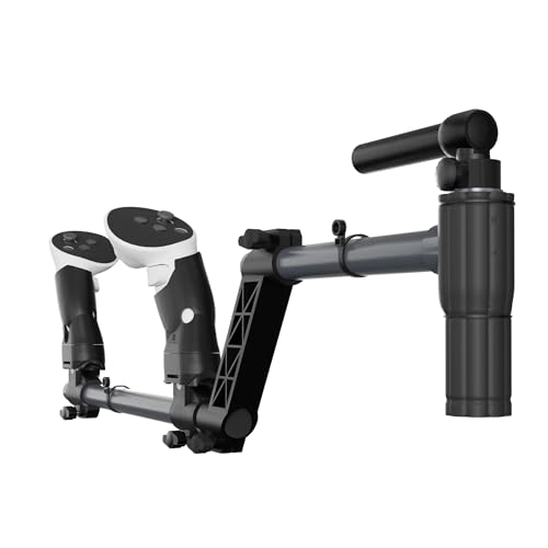 Hounyoln Gun Stock for Meta Quest 3, Compatible with VR Meta Quest 3s Controller Grips for Enhance Stability and Control Magnetic Stock Rifle Adapter (Black) - Image 3