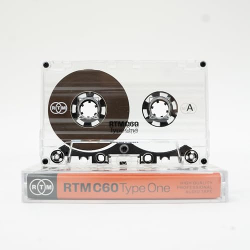 RTM Industries RTM C60 | Type One 60 Minute Blank Music Cassette | Ideal for Audio Recording | Studio Quality | Single Cassette - Image 3