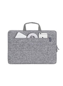 RivaCase RivaCase 7915 Light Grey Laptop Sleeve 15.6" with Handles  - Image 4