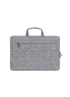 RivaCase RivaCase 7915 Light Grey Laptop Sleeve 15.6" with Handles  - Image 3