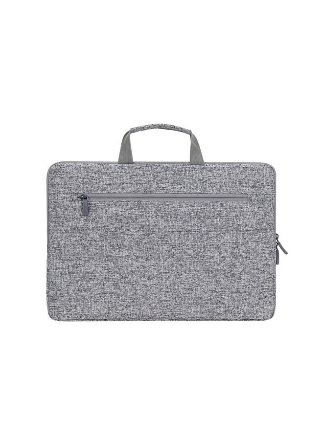 RivaCase 7915 Light Grey Laptop Sleeve 15.6" with Handles - Image 3