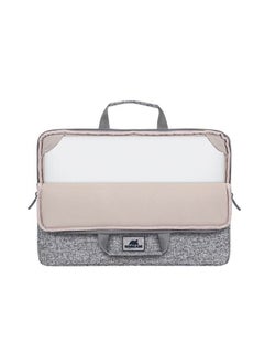 RivaCase RivaCase 7915 Light Grey Laptop Sleeve 15.6" with Handles  - Image 5