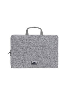 RivaCase RivaCase 7915 Light Grey Laptop Sleeve 15.6" with Handles  - Image 2