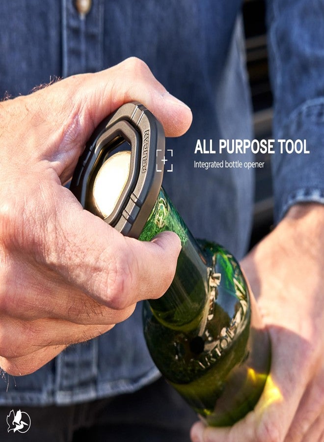 Pelican 3-in-1 Magnetic Phone Grip with Phone Stand and Bottle Opener - Rotatable and Removable for MagSafe Accessories - Magnetic iPhone Holder for iPhone 17 Pro Max/16 Pro Max/15/14/13 - Black - Image 2