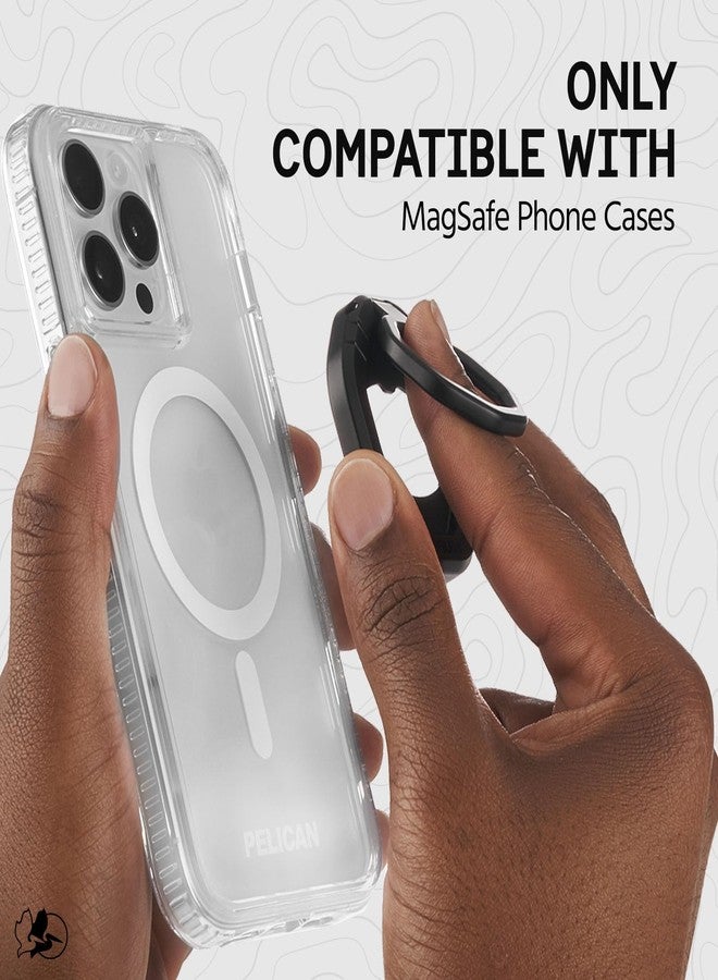 Pelican 3-in-1 Magnetic Phone Grip with Phone Stand and Bottle Opener - Rotatable and Removable for MagSafe Accessories - Magnetic iPhone Holder for iPhone 17 Pro Max/16 Pro Max/15/14/13 - Black - Image 5