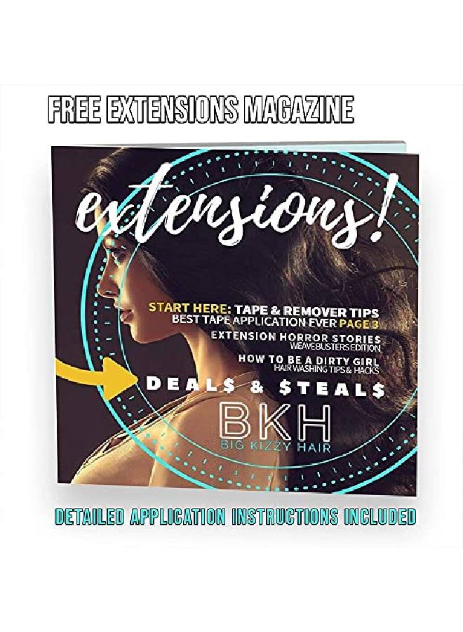 Big Kizzy Blonde Kizzy Clips No Sew Extension Clips Kit Easily Convert Tape In Hair Extensions Or Wefted Hair Extensions Into Clip In Extensions Fast Easy & Makes Permanent Extensions Reusable! - Image 5