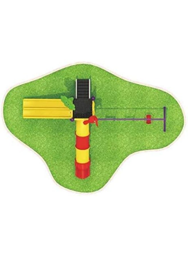 Rainbow Toys Outdoor Play Sets & Playground Equipment Games All In One Slide for kids and Swings for kids toys - Image 4