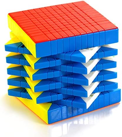 CuberSpeed مكعب كيوبرسبيد 11x11 بدون ملصقات مكعب سحري مكعب سرعة 11x11 لغز مربع - Image 3