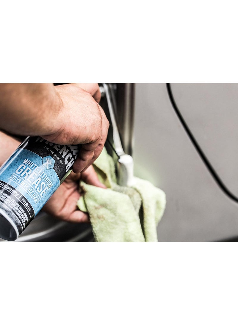 LIQUID WRENCH White Lithium Grease Stay In Place Prevent Rust And Reduce Friction 290G - Image 4