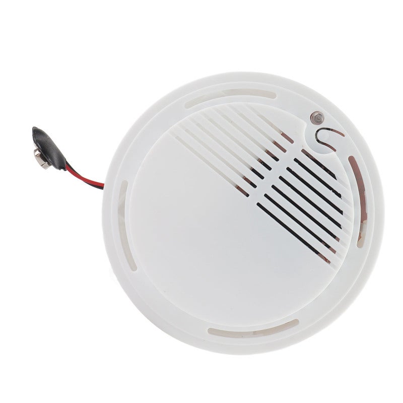 Photoelectric Smoke Detector: 80dB Alarm, Dustproof Mothproof Structure, Early Multi-Directional Detection - Wireless Battery Powered Security Sensor for Home Office Commercial Spaces - Image 1