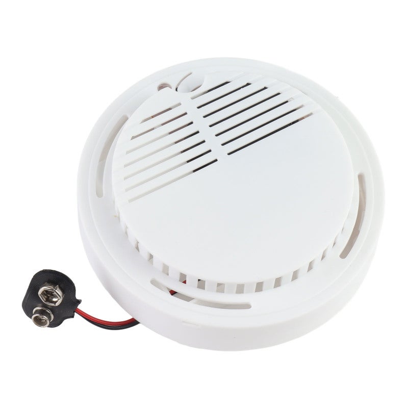 Photoelectric Smoke Detector: 80dB Alarm, Dustproof Mothproof Structure, Early Multi-Directional Detection - Wireless Battery Powered Security Sensor for Home Office Commercial Spaces - Image 4