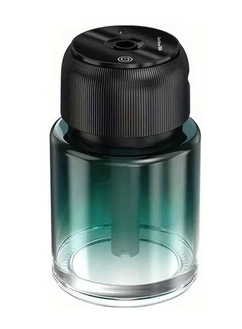 JAJEEK Car Fragrance Essential Oil Diffuser with Starry Projection Light – Mini USB-Powered Cool Mist Aromatherapy Humidifier, 160ml Tank for Home, Office, Bedroom & Vehicle Use, Relaxing Mood Light, Air Purifier & Quiet Operation – Green  - Image 1
