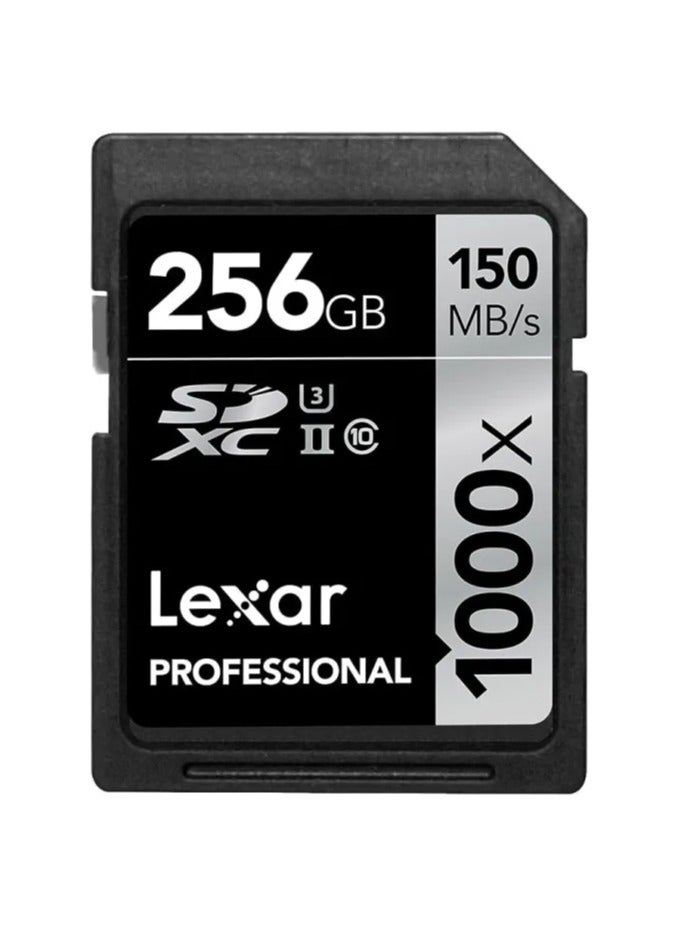 LEXAR UHS-II PROFESSIONAL SD CARD 256GB/150MB/1000X 256 GB