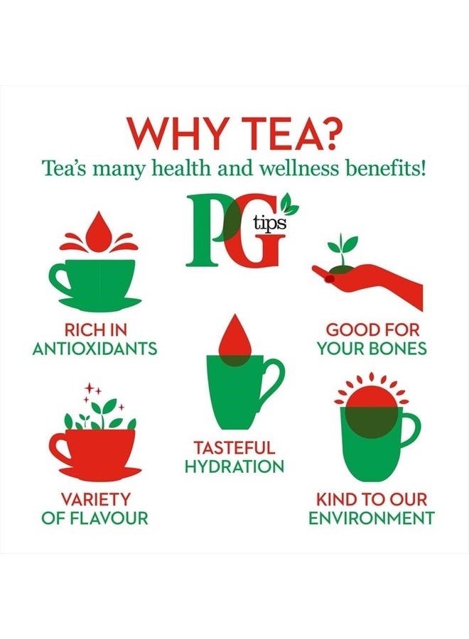 PG Tips 240 Original Non-Pyramid Tea Bags (Pack of 1) - Image 2