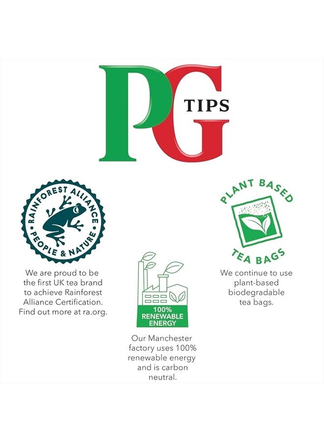 PG Tips 240 Original Non-Pyramid Tea Bags (Pack of 1) - Image 4