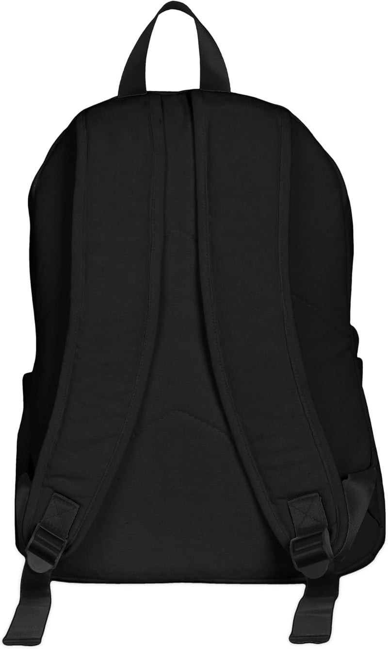 giftology Lemgo Canvas Backpack 15 Inch Laptop Bag, Durable 12oz Canvas Casual Daypack with Front Zipper Pocket, Side Pocket, Lightweight Travel Work School Backpack - Image 4