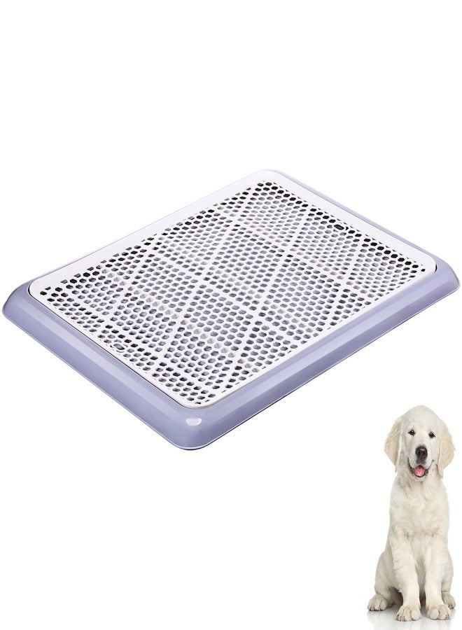 Mifoci Dog Training Pad Holder with Mesh Tray Non-Slip Leak Proof Puppy Potty Tray for Small Medium Large Dogs Pee Pad Holder Easy Clean Indoor Bathroom (25.59 x 18.90 Inch) - Image 1