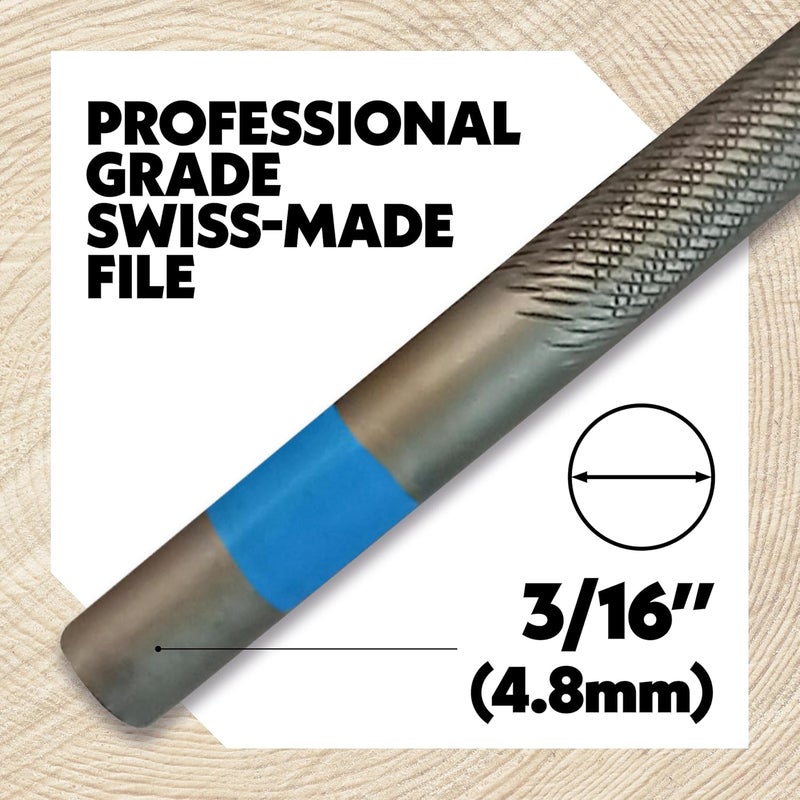 Oregon 70503/80503 3/16-Inch Chain Saw File, Package may vary - Image 1