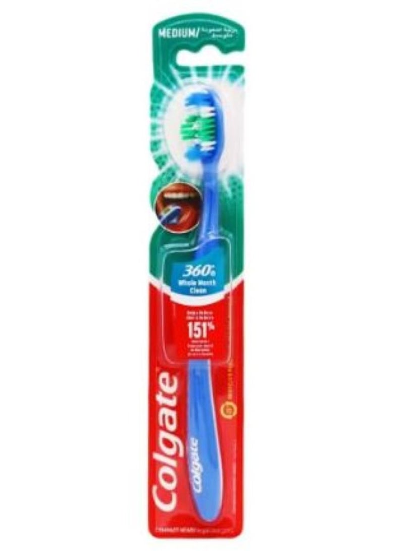 كولجيت فرشاة أسنان 360 نظافة الفم الكاملة