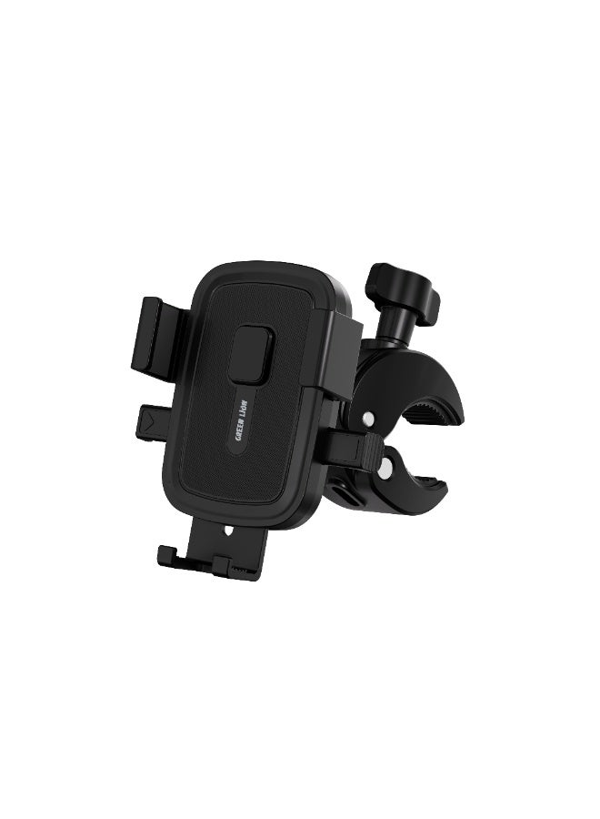 Green Lion Ride Mount Bike Phone Holder / 360° Full Rotation / Adjustable Viewing Angle / Non-Slip Grip for Stability / Quick and Easy Installation / Universal Compatibility / Fits Phones from 4.7" to 6.8" / Secure and Durable Design - Image 1