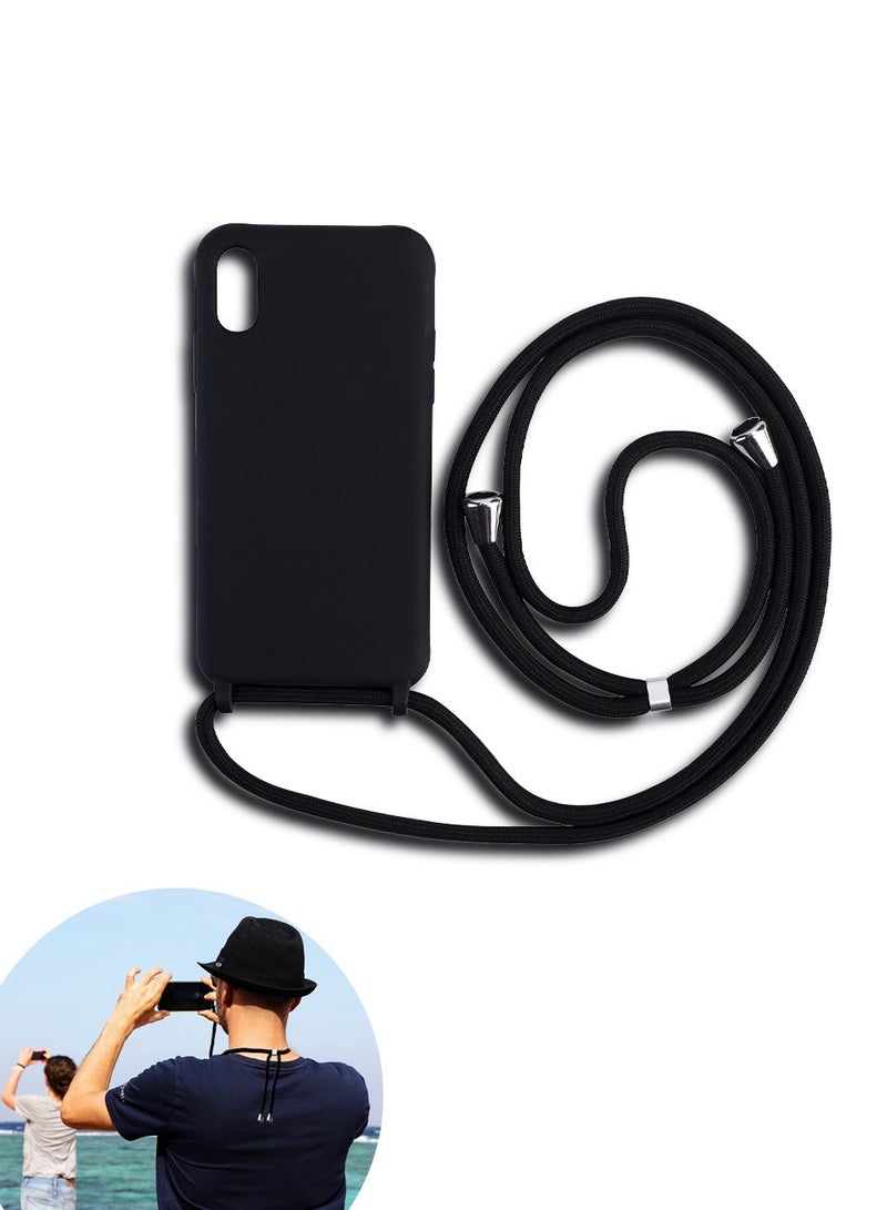 iPhone 16 Pro Max Case, iPhone 16 Pro Max Case with Lanyard, iPhone 16 Pro Max Shockproof Protective Case, Non-Slip Durable Design, Ideal for Travel, Outdoor, and Daily Use, Portable Lanyard Case - Image 1