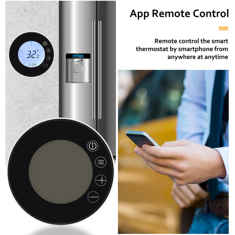 Tuya WiFi LCD Display Intelligent Thermostat Programmable Temperature Controller APP Control Compatible with Google Home Voice Control - Image 4
