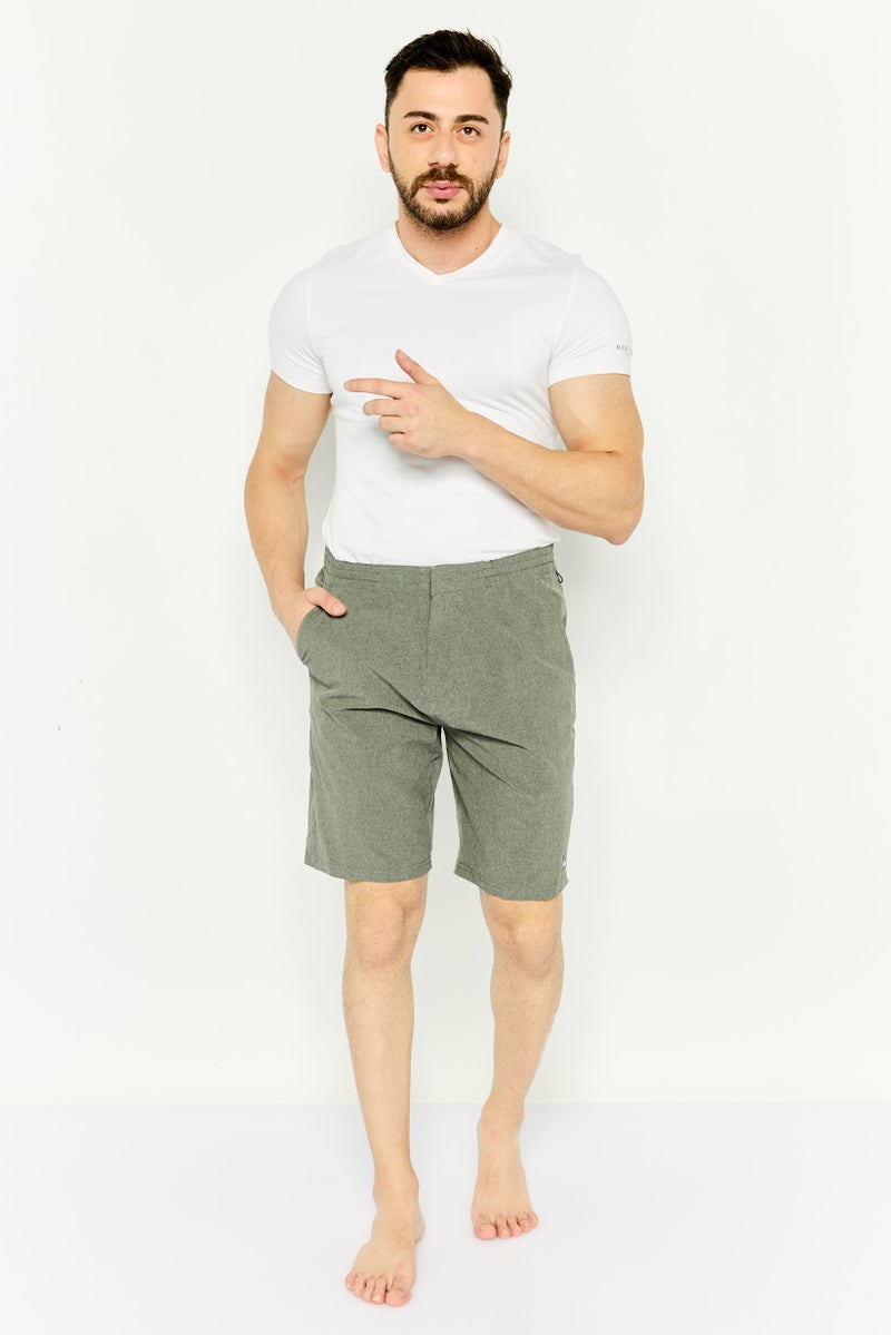 QUIKSILVER Men Heather 19 Length Board Shorts, Grey - Image 2