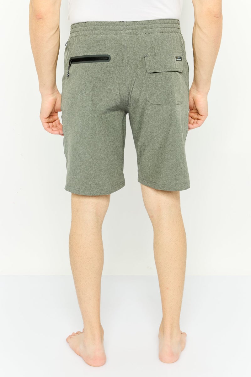 QUIKSILVER Men Heather 19 Length Board Shorts, Grey - Image 4