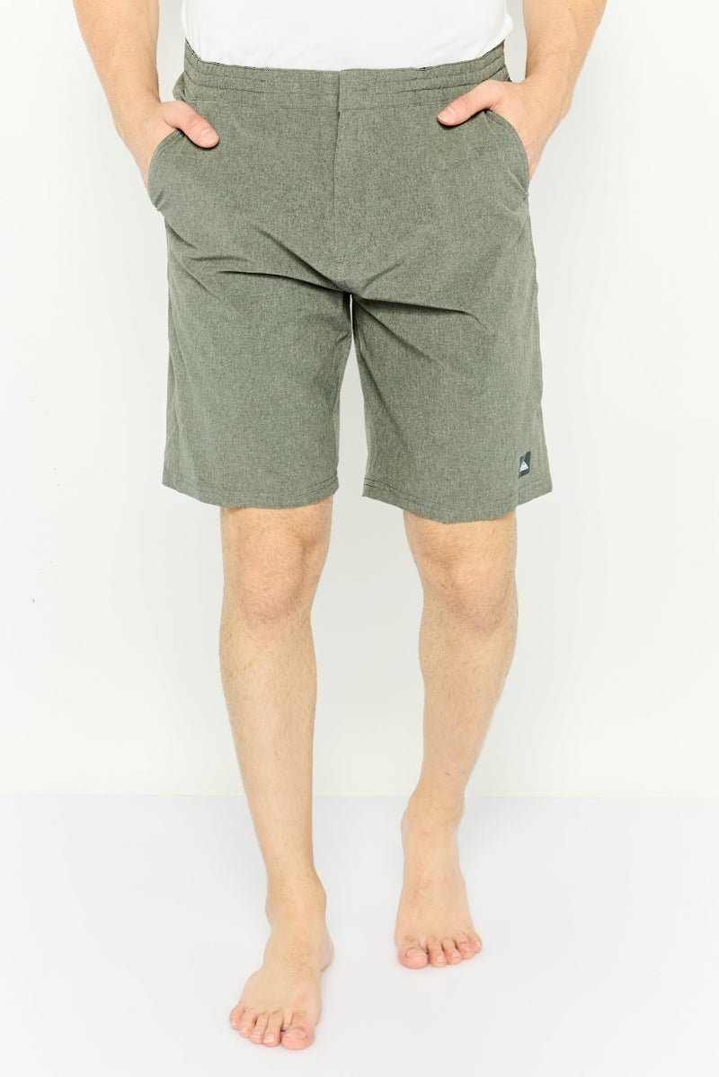 QUIKSILVER Men Heather 19 Length Board Shorts, Grey - Image 1