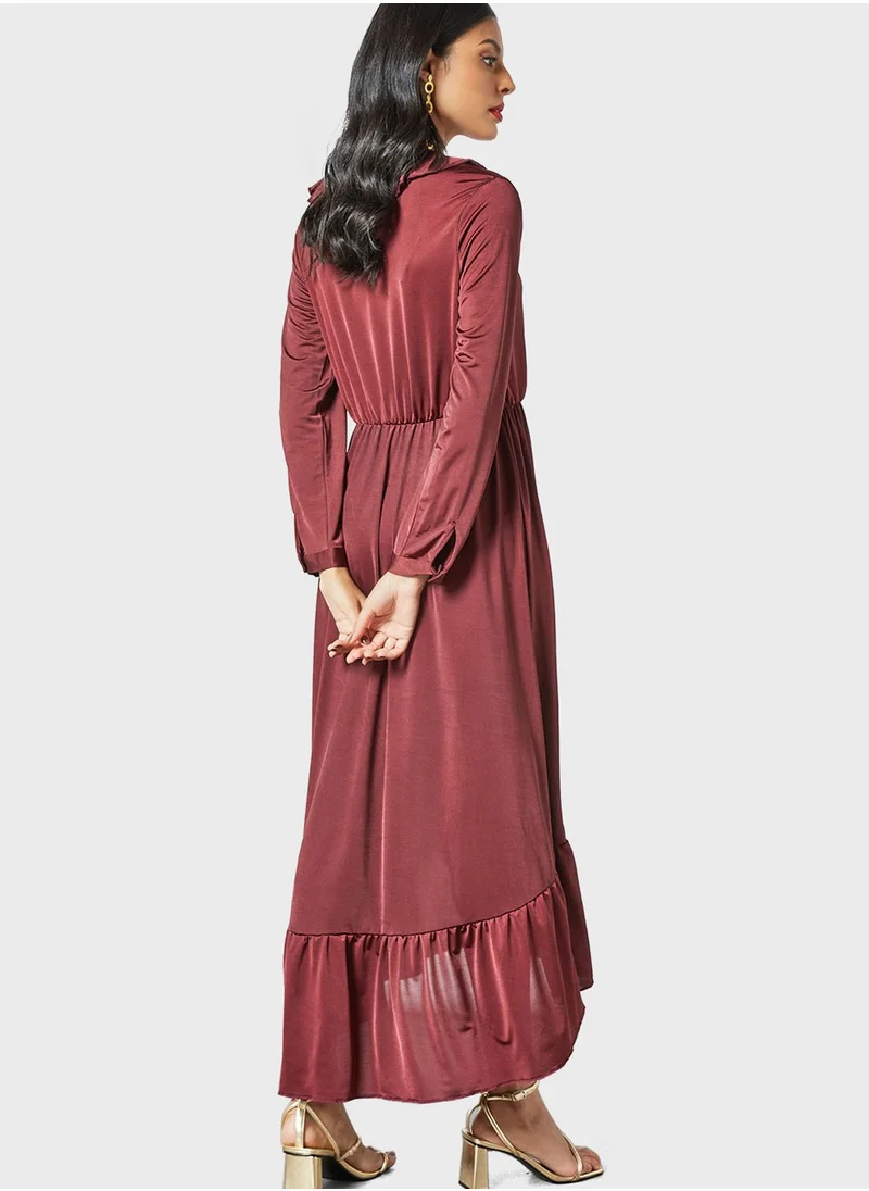SIVVI for HANIYA Puff Sleeve Dress