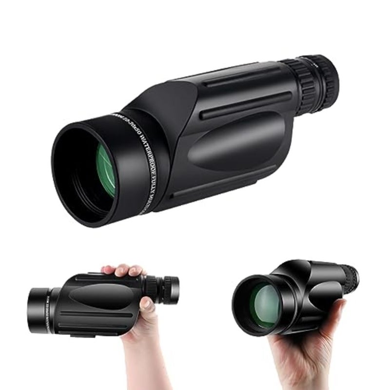 10-30X50 Monocular Telescope High Magnification FMC Compact Opticss for Adults Nitrogen-Filled Splash Water Outdoor Bird Watching Travelling Magnifying Telescope - Image 1