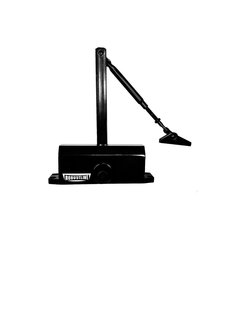 ROBUSTLINE Robustline Automatic Adjustable Door Closer | Robustline | 45-60 KG Capacity | Black Color - Image 1