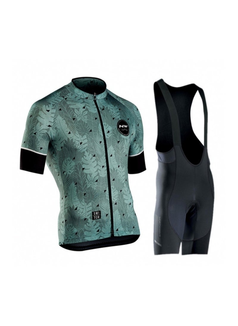 KUYING Outdoor Mountain Bike Road Bike Riding Suit Set 