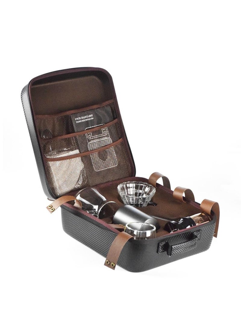 general 9-Piece Hand Brewed Coffee Set Coffee Grinding Gift Box - Image 2
