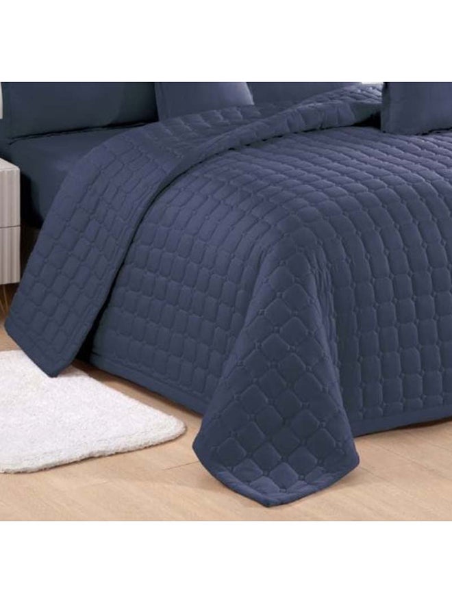 Oliva | Compressed plain sheared bedding set 6 pieces 240*220 cm - Image 2