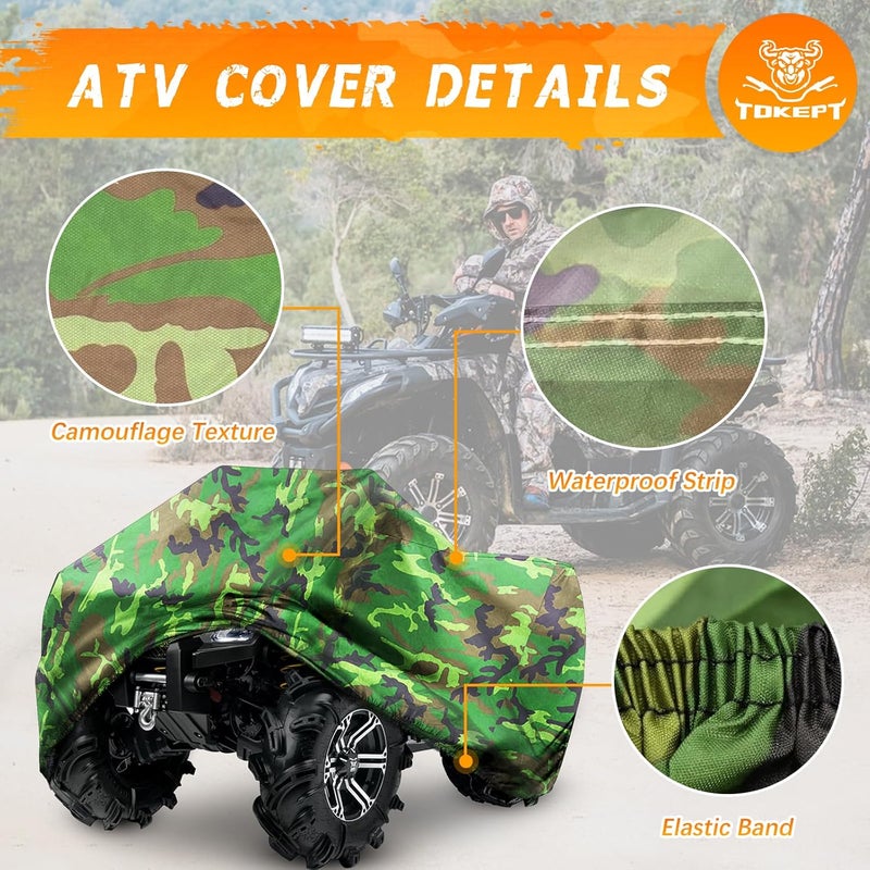 Tokept Camouflage ATV Waterproof Cover - Image 3