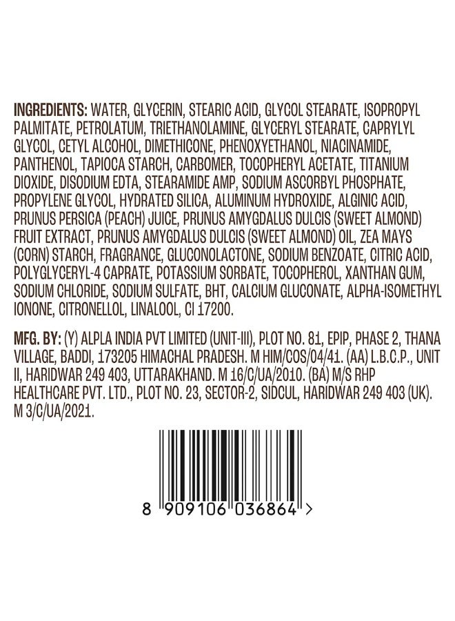 Lakme Peach Milk Pro Ceramide Moisturizer with Vitamin E for Deep Moisturizing and Skin Strengthening | With Skin Conditioner| For Dry, Normal & Sensitive 200ml - Image 2