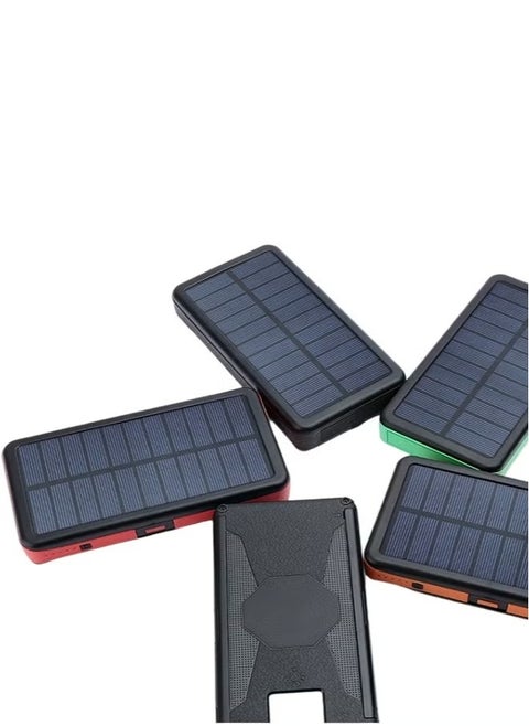 S005 Solar Power Bank with Built-in Torch – Portable Outdoor Charger with Solar Panel and LED Flashlight