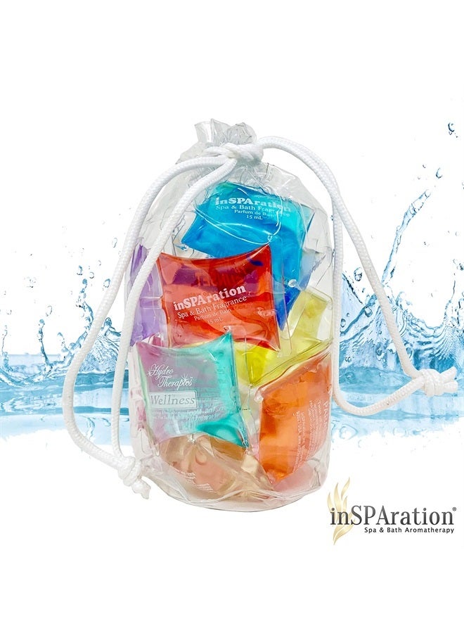 inSPAration Spa and Bath Aromatherapy Model# 151 Sample Gift Pack Bag, 1/2-Ounce - Image 2