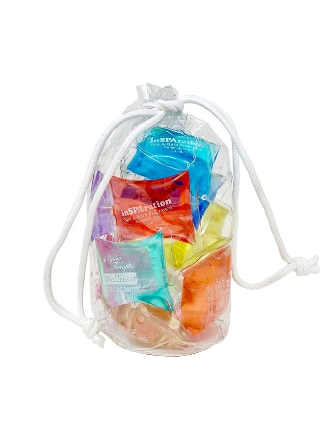inSPAration Spa and Bath Aromatherapy Model# 151 Sample Gift Pack Bag, 1/2-Ounce - Image 1