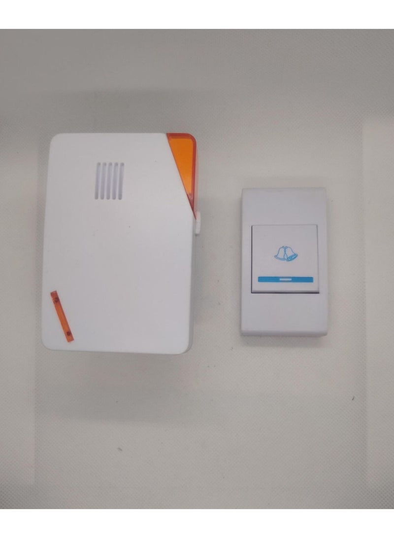 Wireless Music Doorbell Remote Control with Combination Switch Wireless Remote Control Doorbell Perfect for Home/Shop/Office